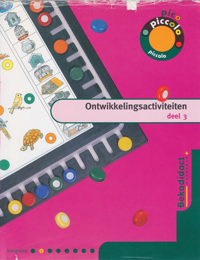 Pico Piccolo Ontwikkelingsactiviteiten deel 3 Dieren (roze)  groep 2 (zie omschr)