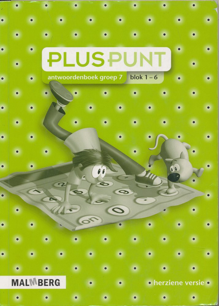 Pluspunt versie 3 Antwoorden blok 1-6 groep 7