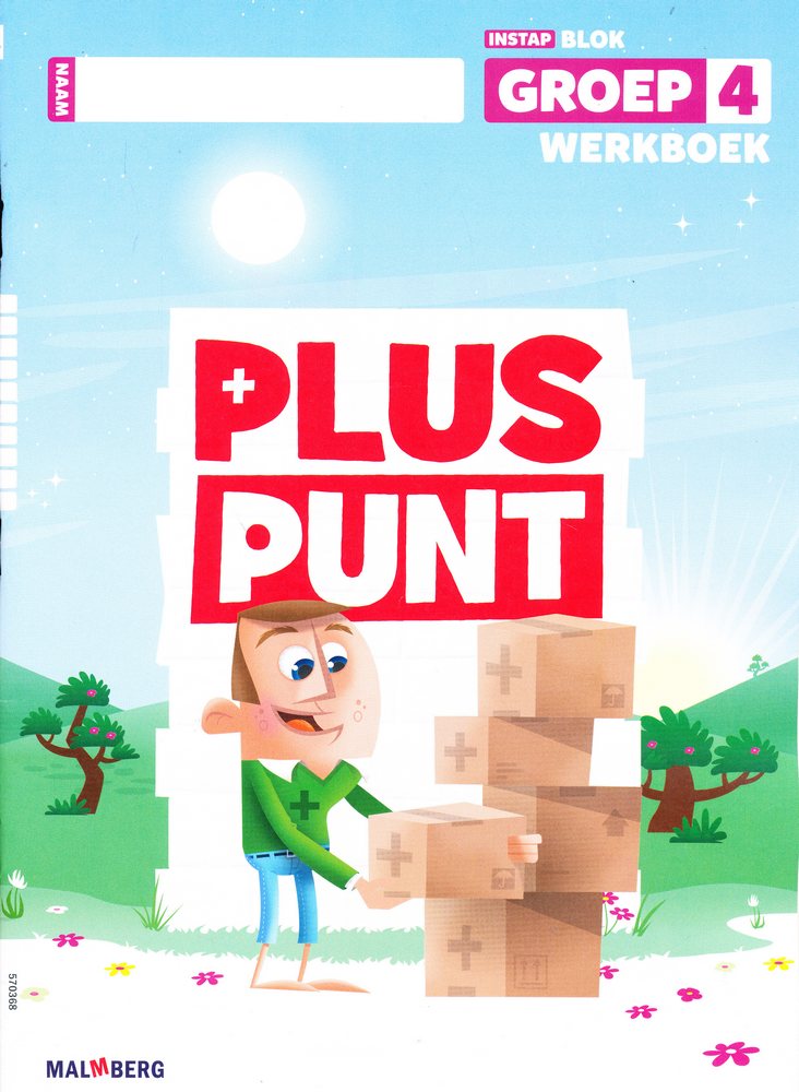 Pluspunt versie 4 werkboek Instapblok groep 4 (per stuk)