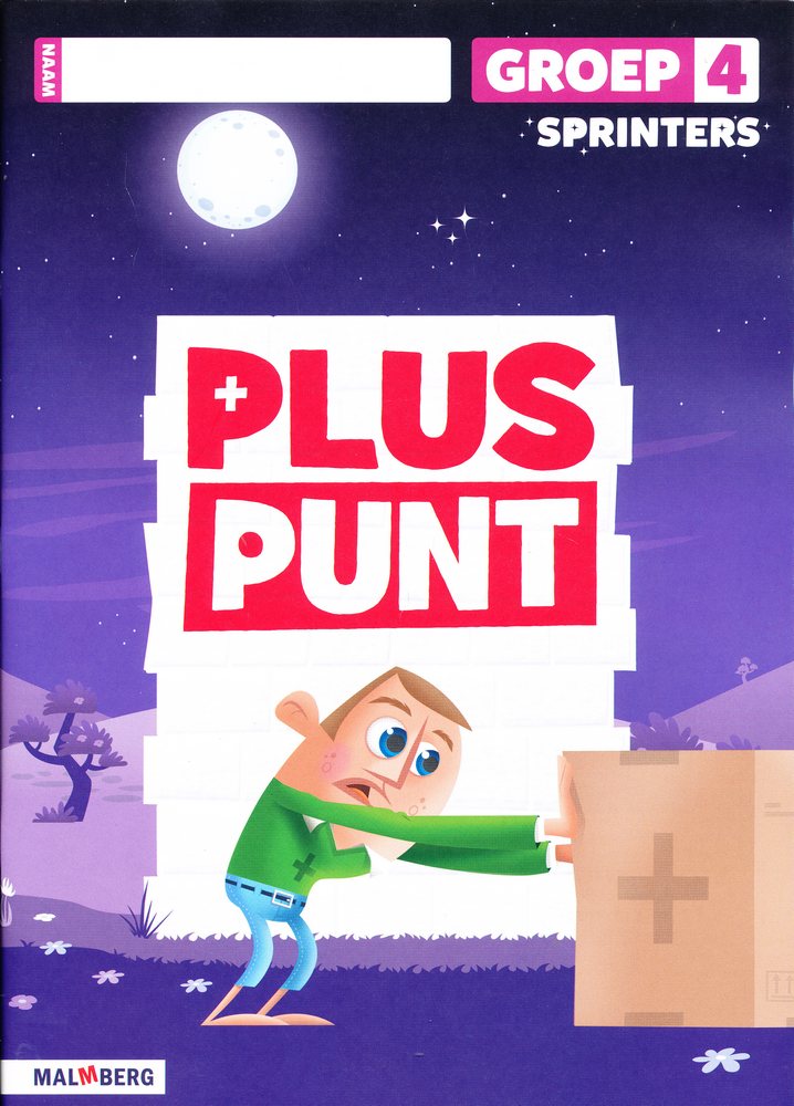 Pluspunt versie 4 Werkboek Sprinters groep 4 (per stuk)