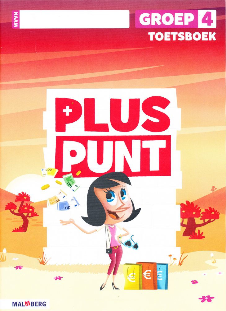 Pluspunt versie 4 Toetsboek groep 4 (per stuk)