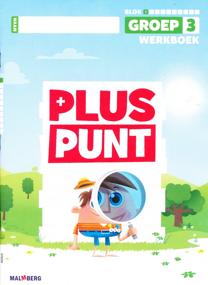 Pluspunt versie 4 Werkboek blok 1 groep 3 (per stuk)