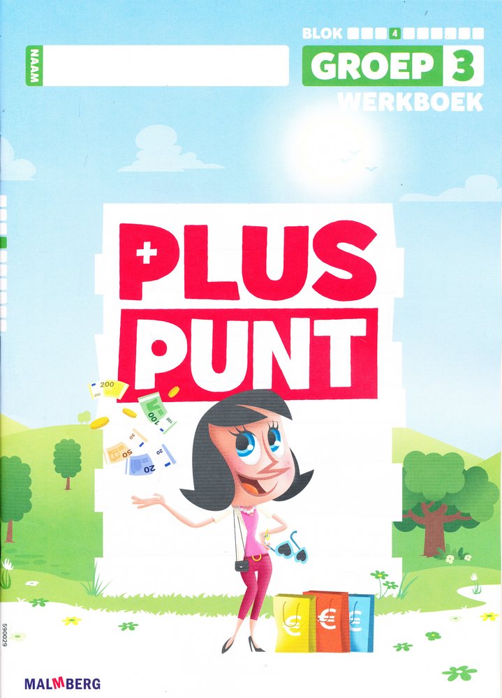 Pluspunt versie 4 Werkboek blok 4 groep 3 (per stuk)