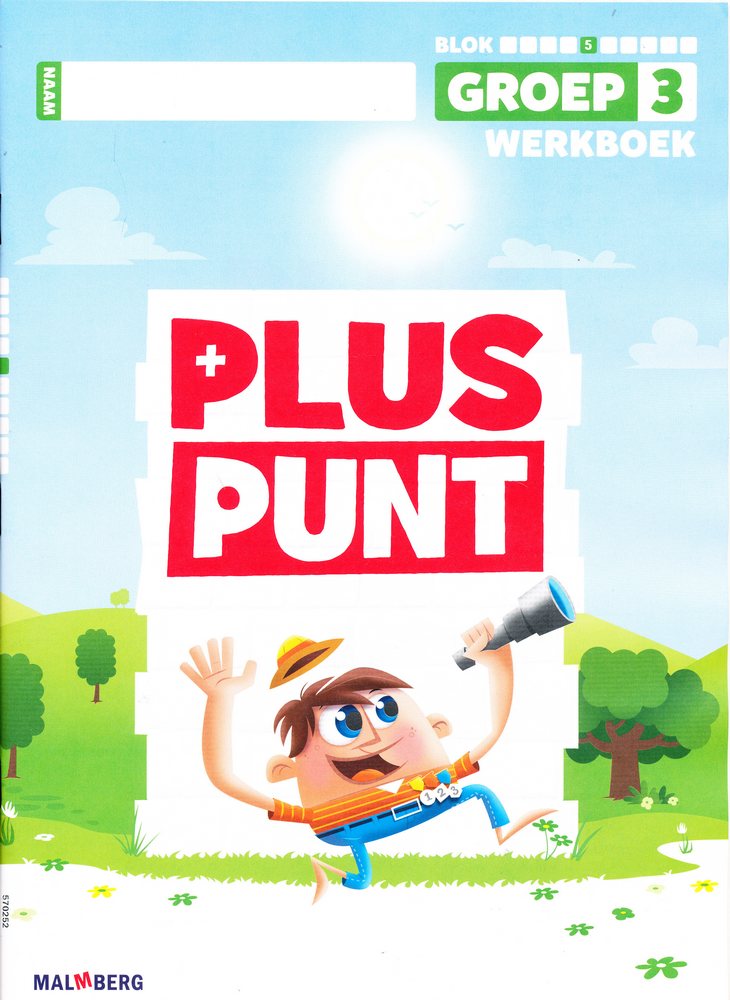 Pluspunt versie 4 Werkboek blok 5 groep 3 (per stuk)