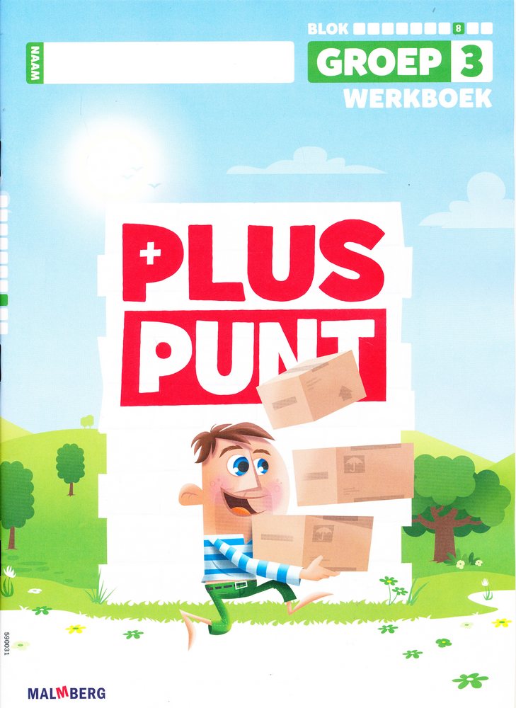 Pluspunt versie 4 Werkboek blok 8 groep 3 (per stuk)