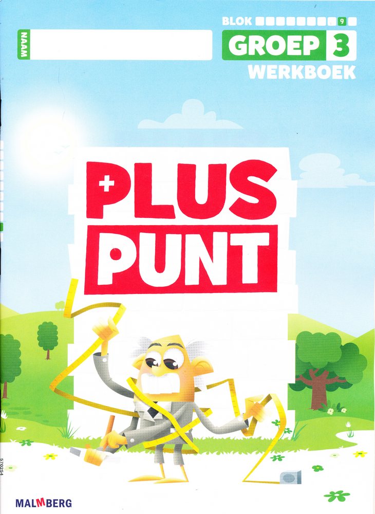 Pluspunt versie 4 Werkboek blok 9 groep 3 (per stuk)