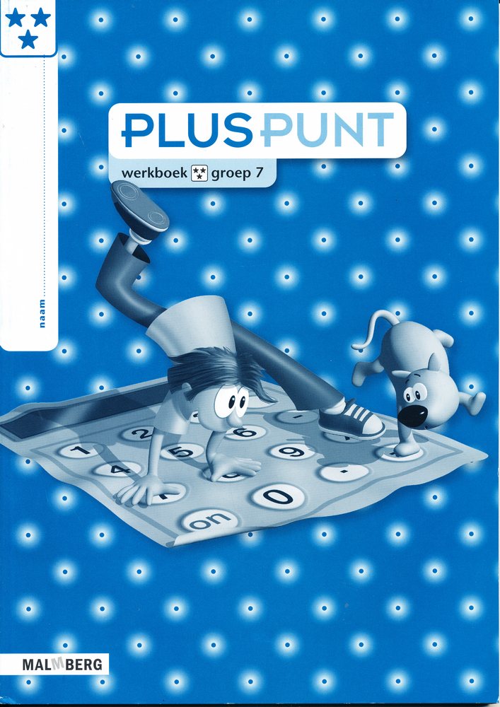 Pluspunt versie 3 Werkboek 3 sterren groep 7 (per stuk)
