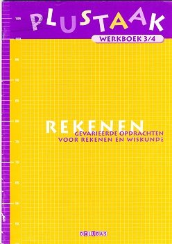 Plustaak Rekenen werkboek 4/5 (per stuk)