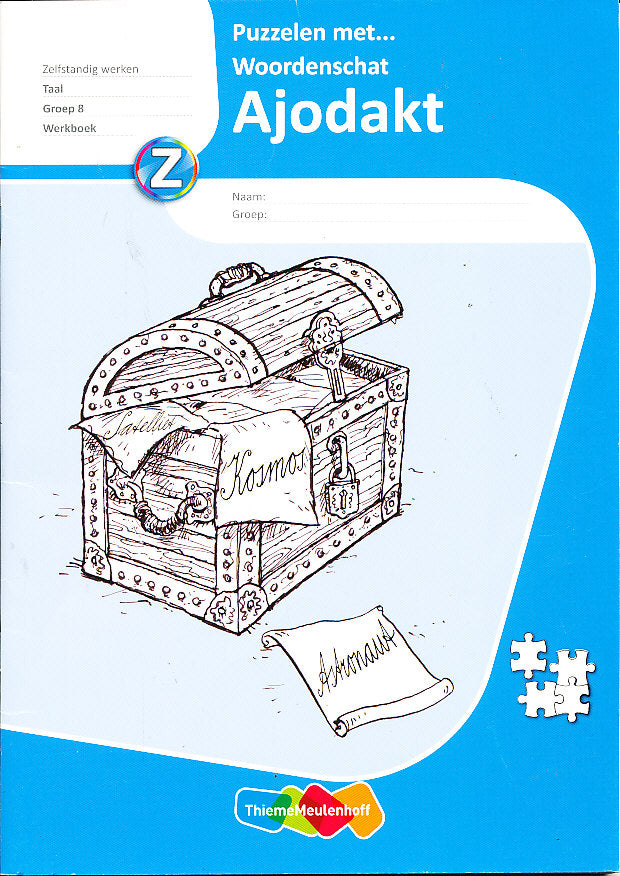 Ajodakt Puzzelen met Woordenschat groep 8 (per stuk)