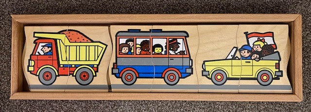 Jegro Puzzels met voertuigen