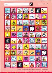 Veilig Leren Lezen 2e Maanversie Raket stickers bij kern 1 t/m 12 (in enkelvoud)