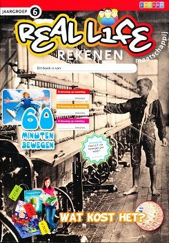Real Life Rekenen werkschrift Maatschappij groep 6 (per stuk)