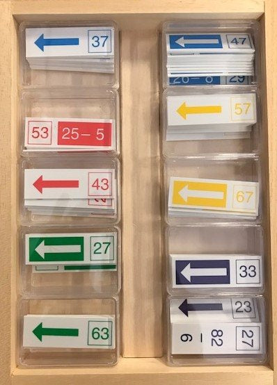 Reken domino 4 (aftreksommen tot 100)