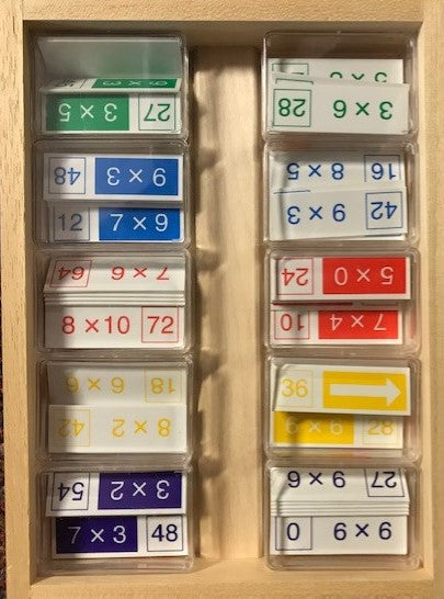 Reken domino 6 (tafelsommen tot 100)