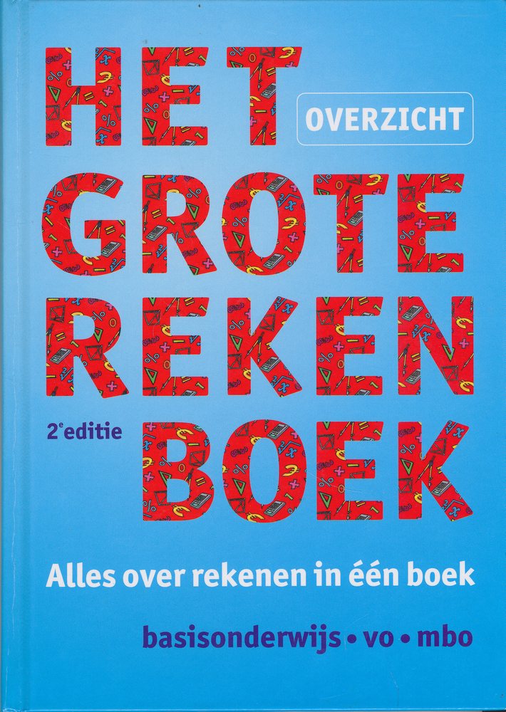 Het grote rekenboek Overzicht 2e editie
