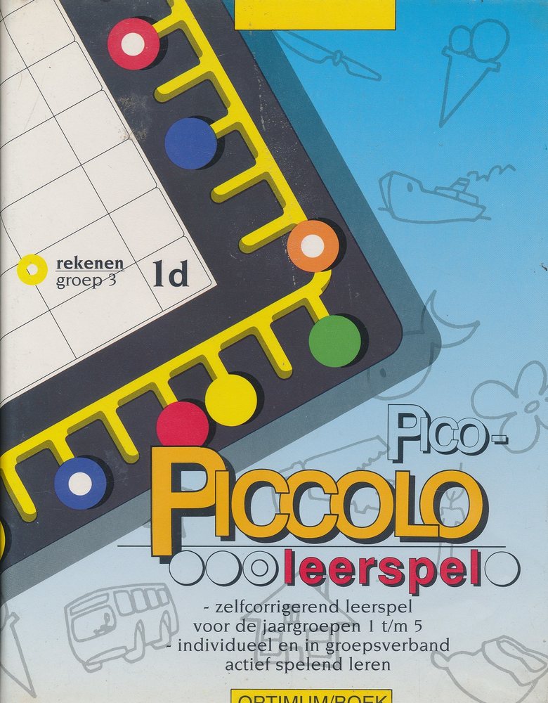 Pico Piccolo Rekenen 1D (kunststof doos) groep 3
