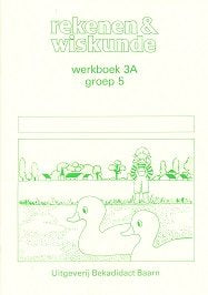 Rekenen en Wiskunde werkboekje 3A groep 5 (per stuk)