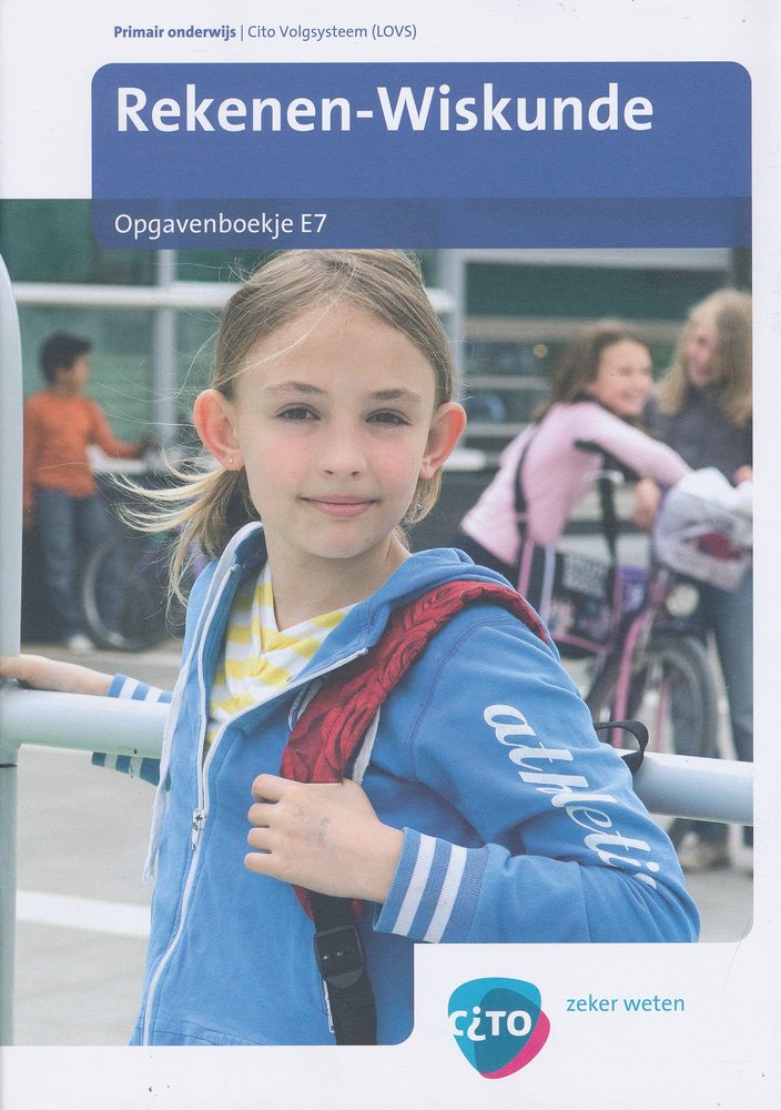 CITO/LOVS (2008) Rekenen/Wiskunde Opgavenboekje E7 (per stuk)