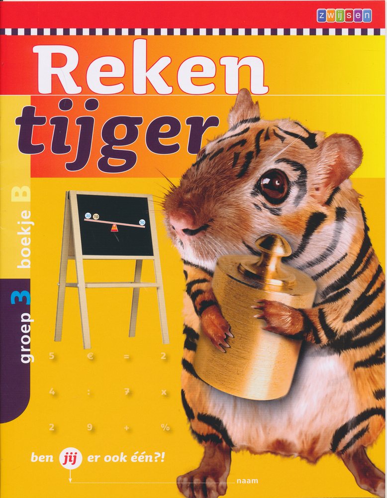 Rekentijger werkschrift 3B (per stuk)