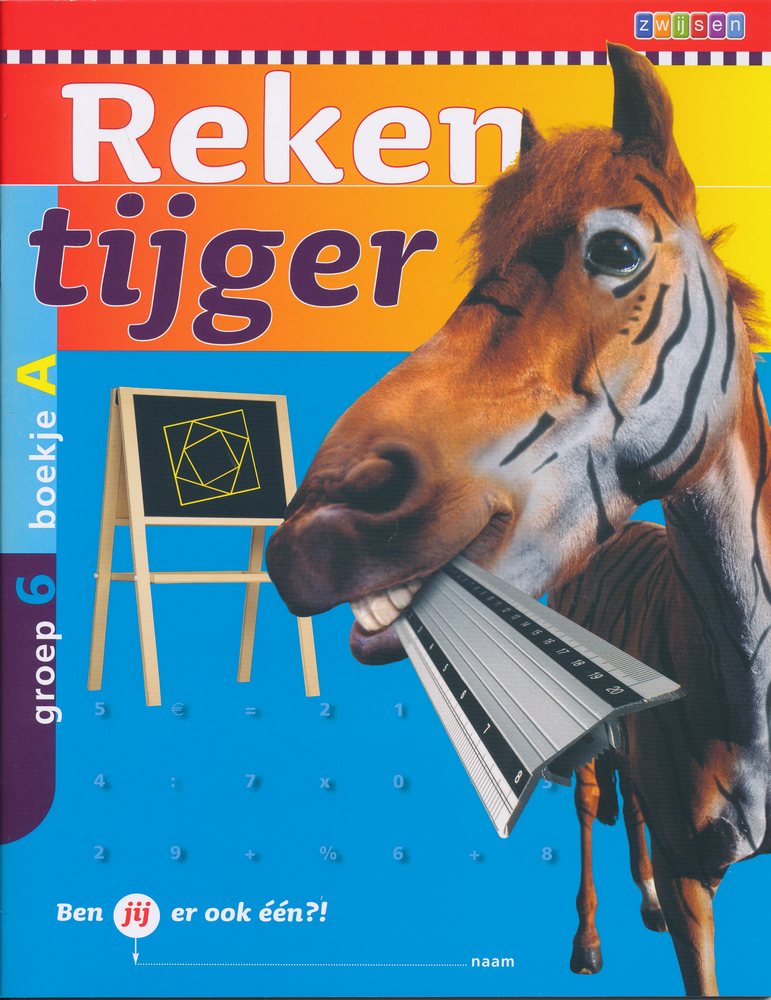 Rekentijger werkschrift 6A (per stuk)