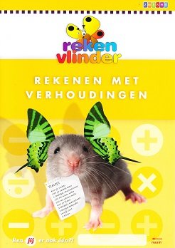 Rekenvlinder Werkboek Rekenen met Verhoudingen (per stuk)