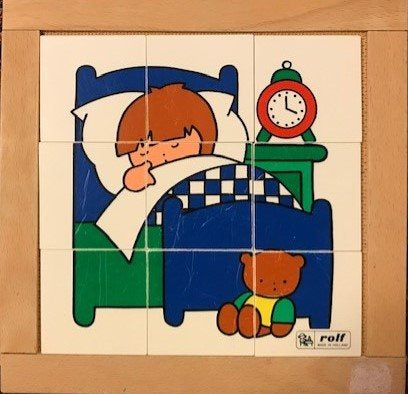 Rolf puzzel slapend jongetje (9 stukjes)
