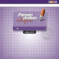 Pennenstreken versie 2 Ruitjesschrift 10x10 en 10x16 mm (per stuk)