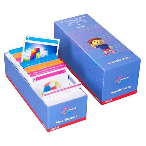 Schatkist versie 3 Woordkaarten (nieuw in folie)