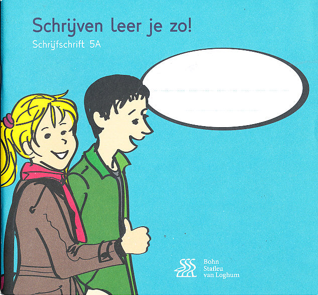 Schrijven leer je zo! Schrijfschrift 5A (per stuk)
