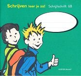Schrijven leer je zo! Schrijfschrift 6B (per stuk)
