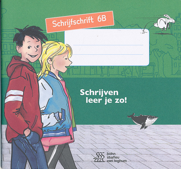 Schrijven leer je zo! Schrijfschrift 6B (per stuk)