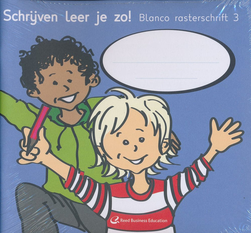 Schrijven leer je zo! Blanco rasterschrift 3 (per stuk)