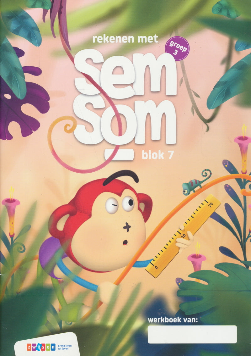 Semsom Werkboek blok 7 groep 3 (per stuk)
