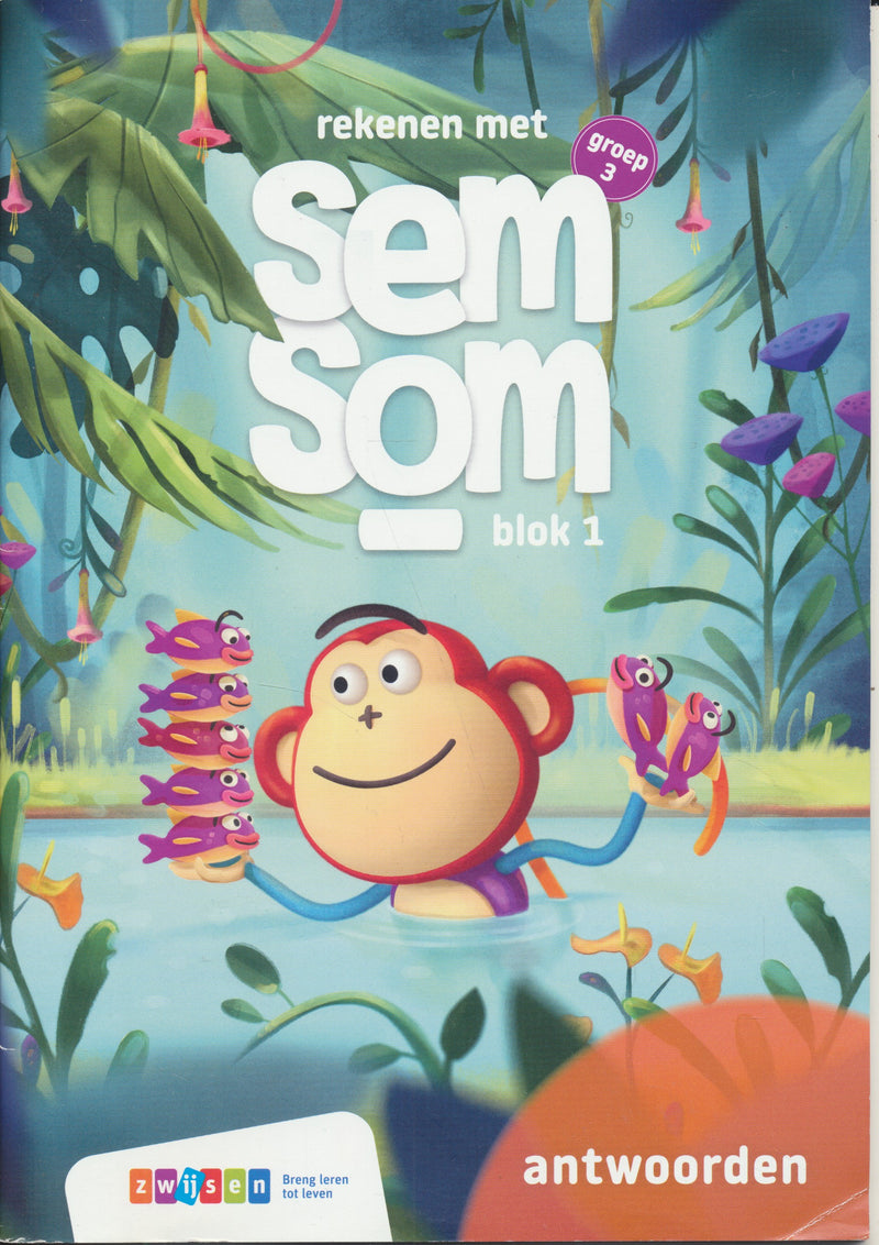 Semsom Antwoordenboek blok 1 groep 3