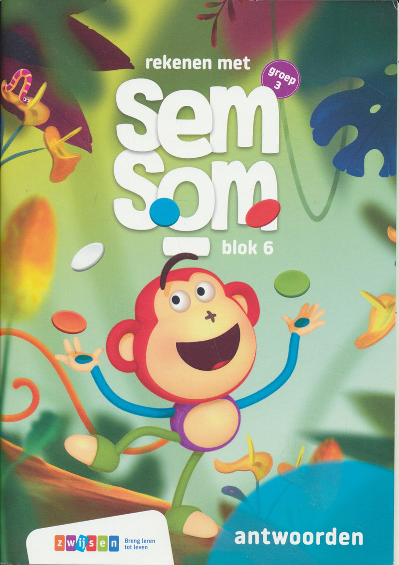 Semsom Antwoordenboek blok 6 groep 3