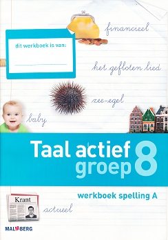Taal Actief versie 4 Werkboek Spelling 8A (per stuk)