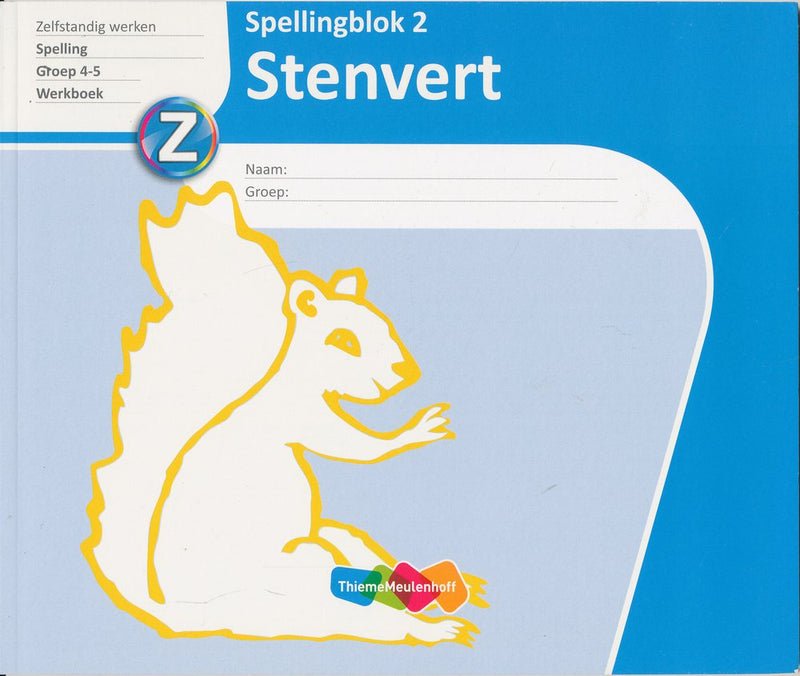 Stenvert Spellingblok 2 groep 4/5 (per stuk)