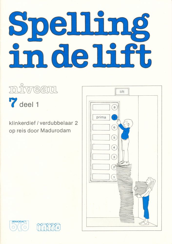 Spelling in de Lift Werkschrift niveau 7 deel 1 (per stuk)
