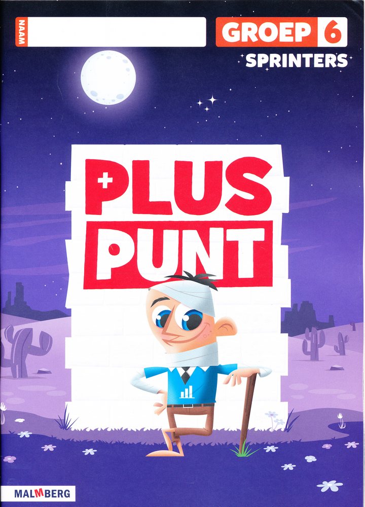 Pluspunt versie 4 Werkboek Sprinters groep 6 (per stuk)