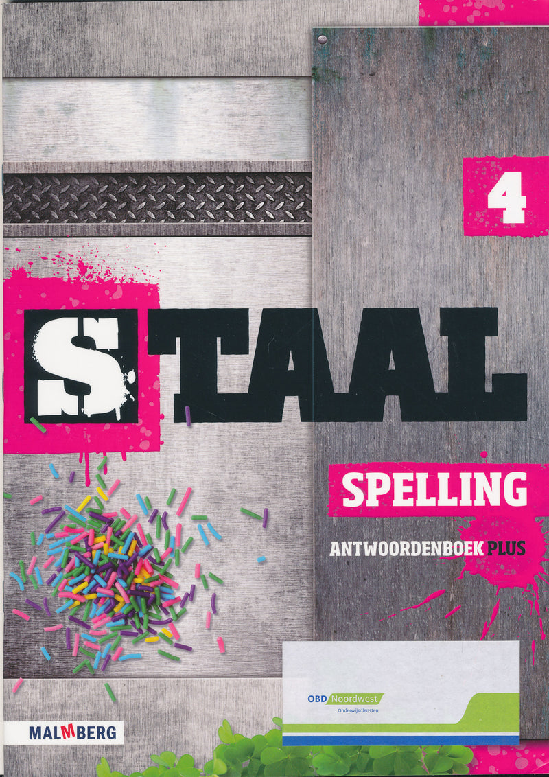 STaal Antwoordenboek Spelling Plus groep 4