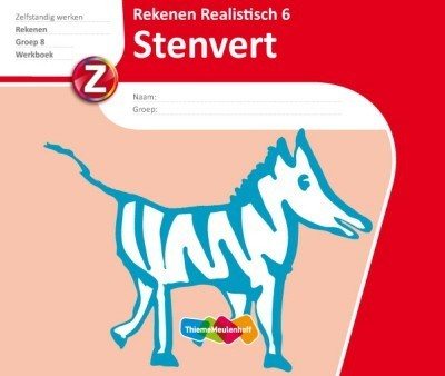 Stenvert Rekenen Realistisch 6 groep 8 (rood)