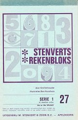 Stenverts Rekenbloks serie 1 deel 27 (zie omschrijving)