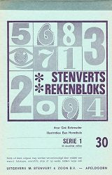 Stenverts Rekenbloks serie 1 deel 30 (zie omschrijving)
