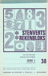 Stenverts Rekenbloks serie 1 deel 38 (zie omschrijving)