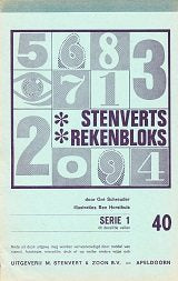 Stenverts Rekenbloks serie 1 deel 40 (zie omschrijving)