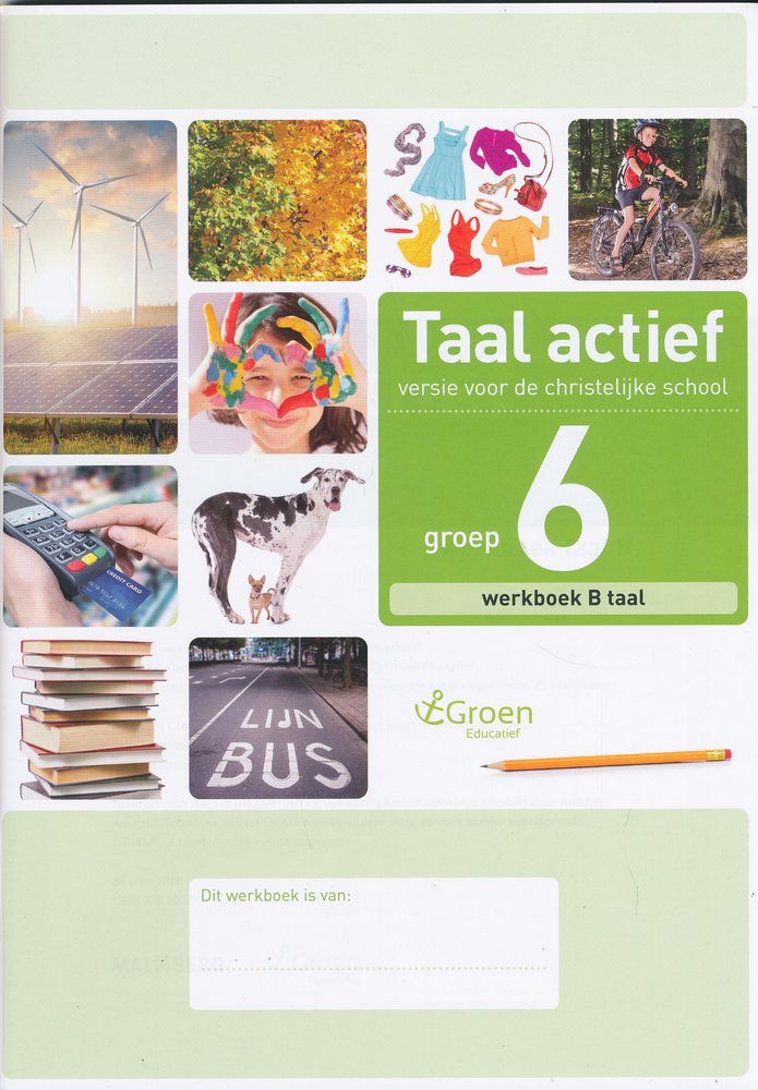 Taal Actief christelijke versie werkboek Taal 6B (per stuk)