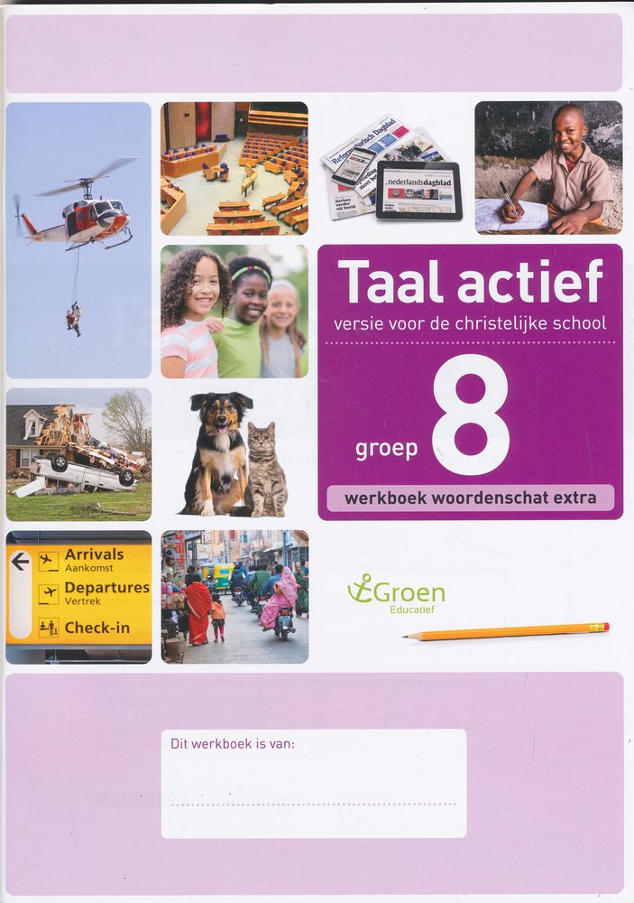 Taal Actief christelijke versie werkboek woordenschat extra 8 (per stuk)