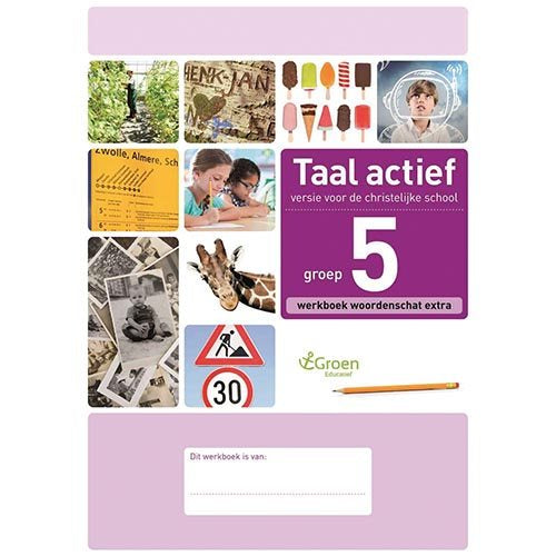 Taal Actief christelijke versie werkboek woordenschat extra 5 (per stuk)