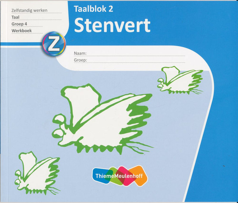 Stenvert taalblok 2 groep 4 (per stuk)