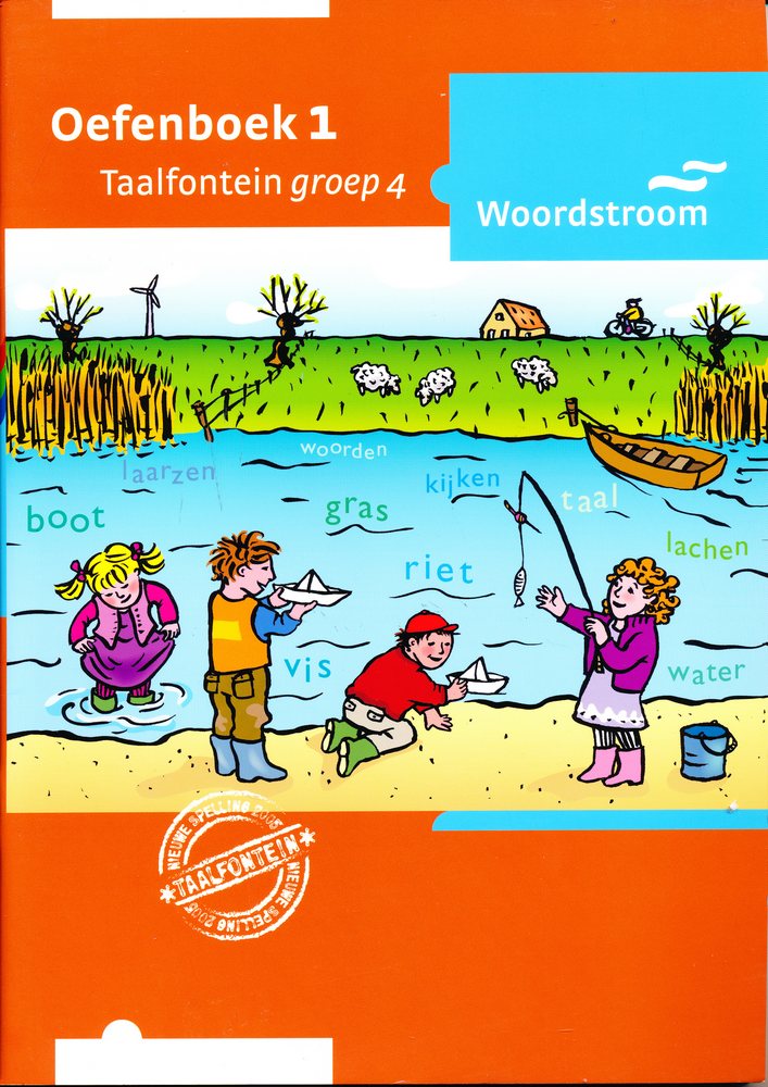 Taalfontein Woordstroom groep 4 Oefenboek 1 (per pak 5 stuks)